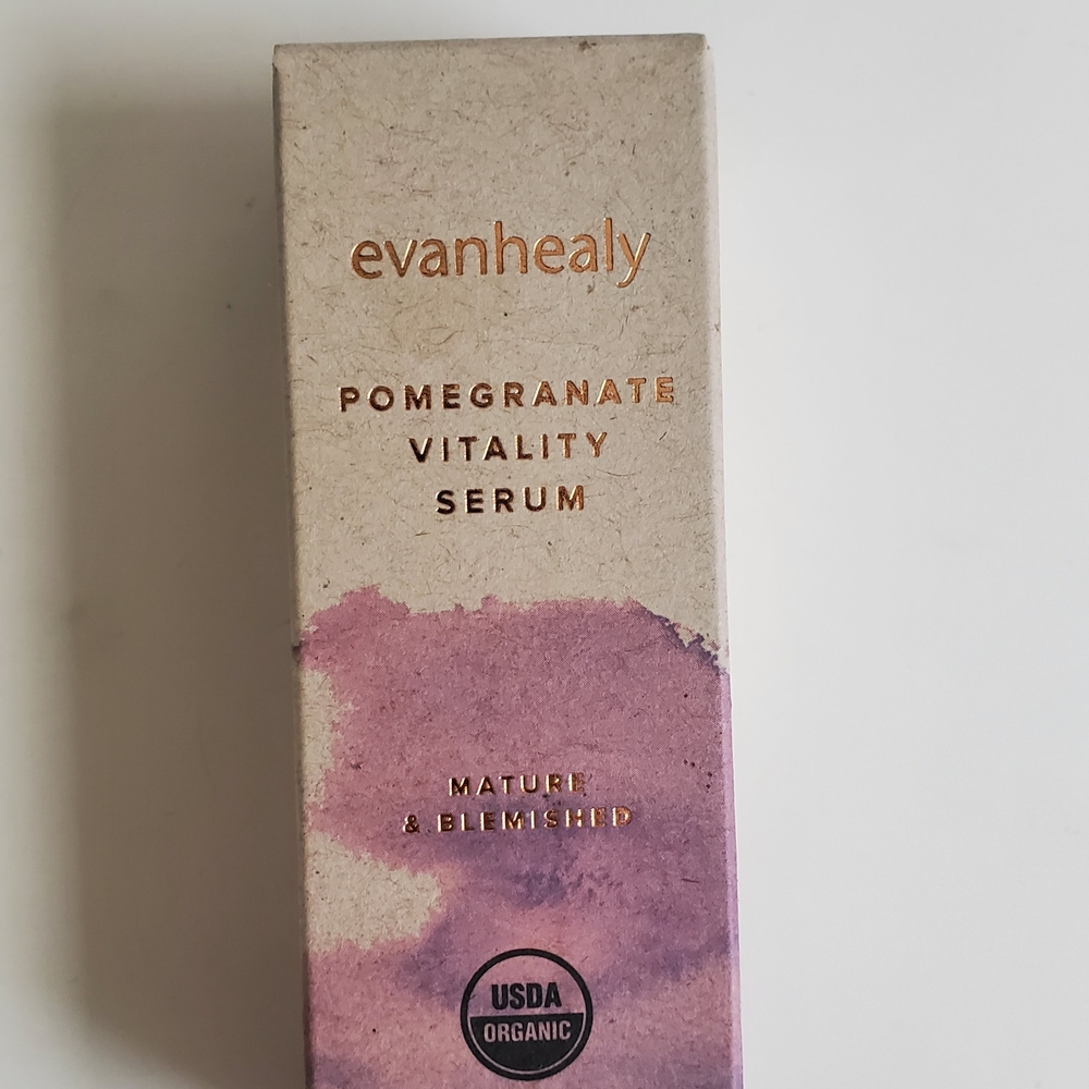 Pomegranate Vitality Serum - Purple and Cream